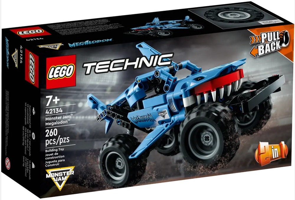 Конструктор Lego Technic Monster Jam Megalodon 42134 от 7+ лет photo 1 Конструктор Lego Technic Monster Jam Megalodon 42134 от 7+ лет photo 1