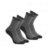 Sosete Quechua SOCKS NH 100 HIGH X 2 thumbnav