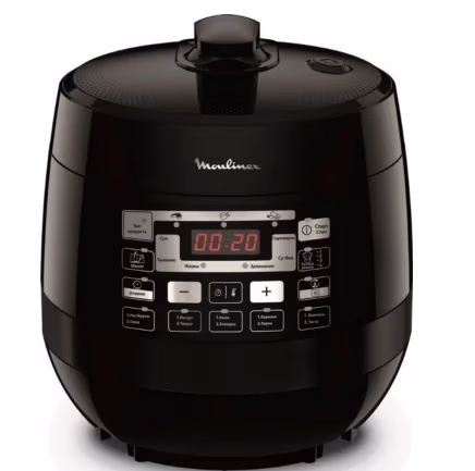 Multifierbator Moulinex CE430834, 5 l, 1000 W, 33 programe, Negru 