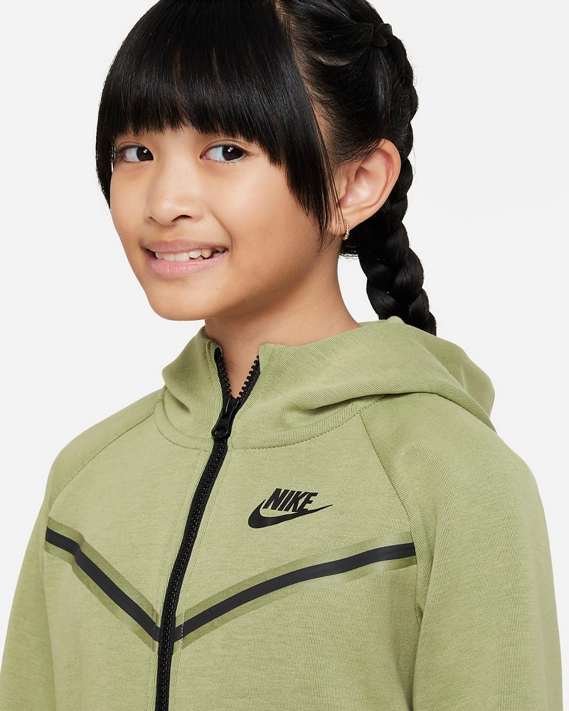 Hanorac Nike G NSW TCH FLC WR HOODIE FZ / Femei / XL / Hachi photo 2