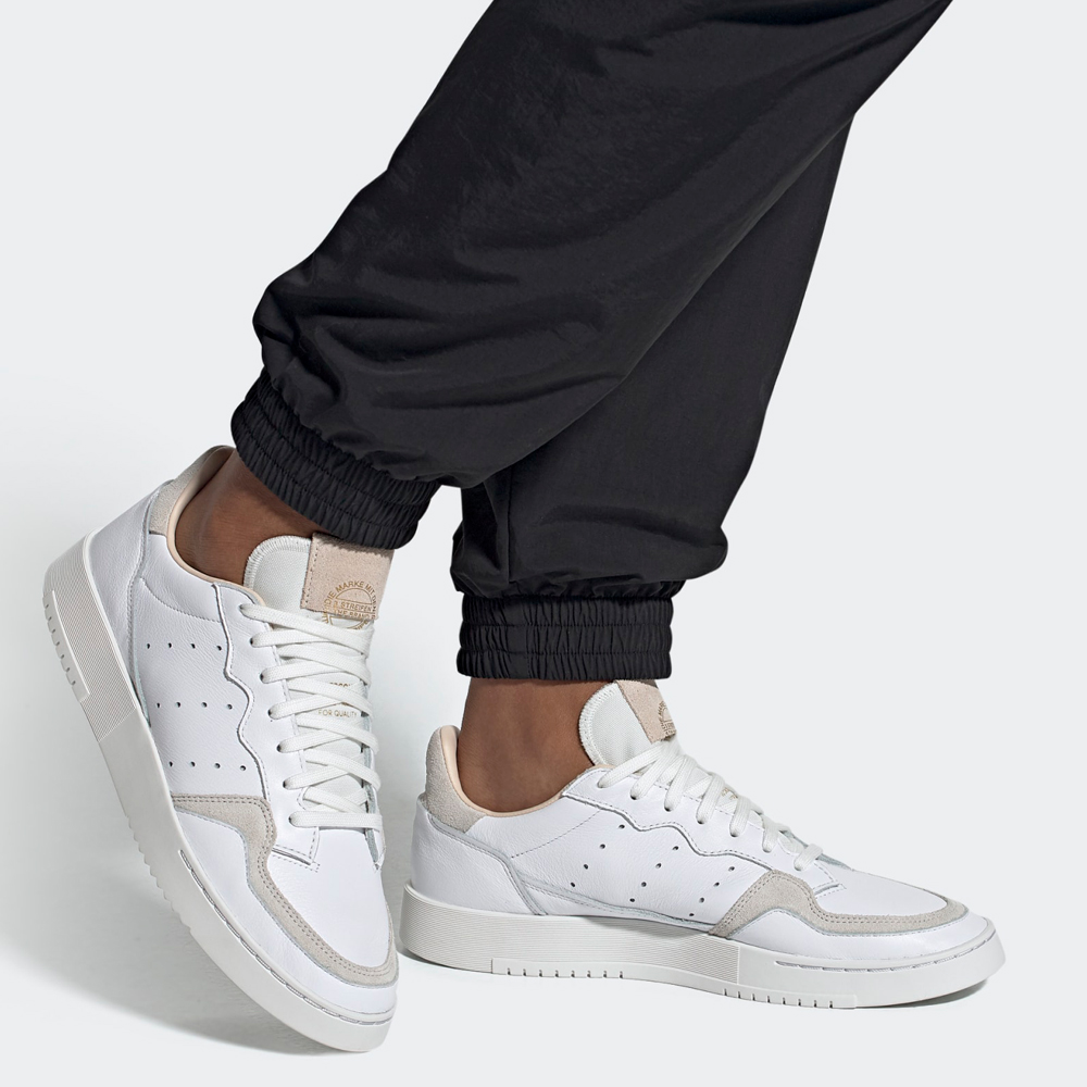 Incaltaminte Sport Adidas SUPERCOURT pt Barbati / 42 / Alb-bej photo 4