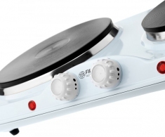Plita de masa electrica First FA50834, 2 arzatoare, 2500 W, Alb thumbnav 3