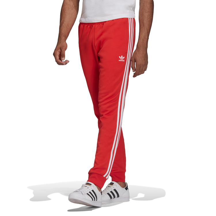 Pantaloni Adidas SST TP P BLUE S Rosu Barbati photo 2