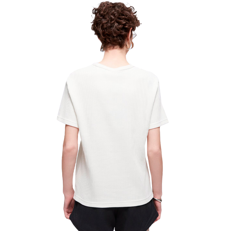 Tricou Nike W NSW NK CHLL WFL SS TOP M Bej Femei photo 2