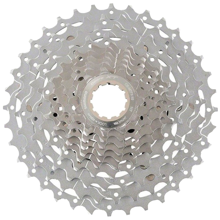 Кассета SHIMANO DEORE XT CS-M771-10, 10 SPEED photo 1 Кассета SHIMANO DEORE XT CS-M771-10, 10 SPEED photo 1
