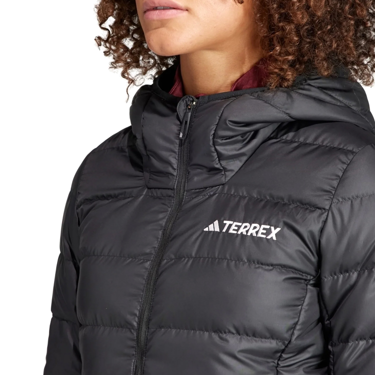 Куртка Adidas W MULTI DOWN J XS Черный Женский photo 2