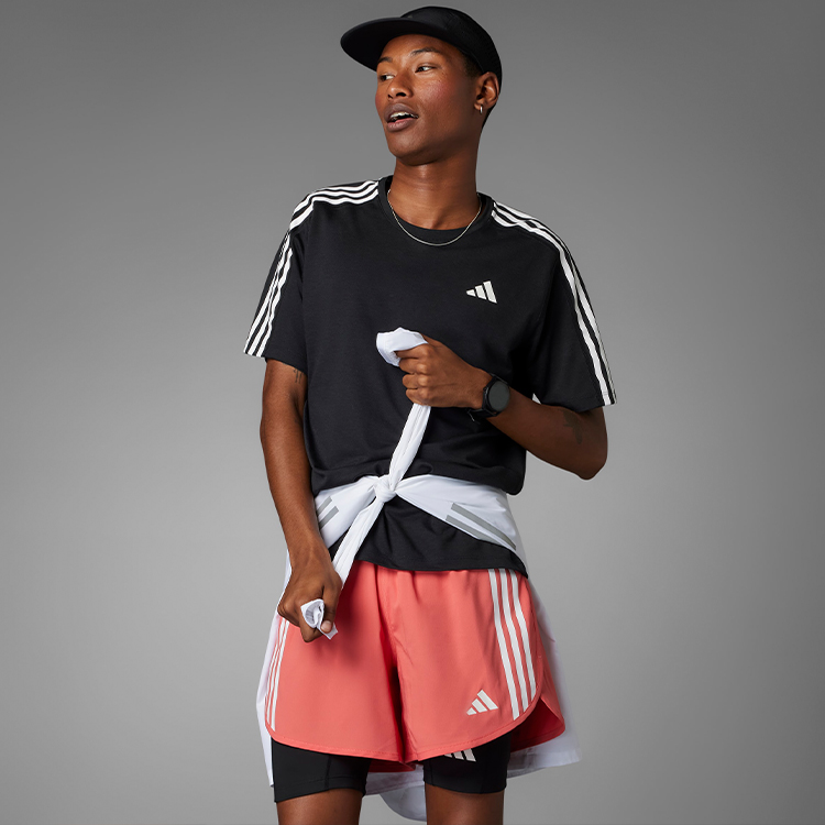 Tricou bărbătesc Adidas OTR E 3S TEE S Negru photo 2