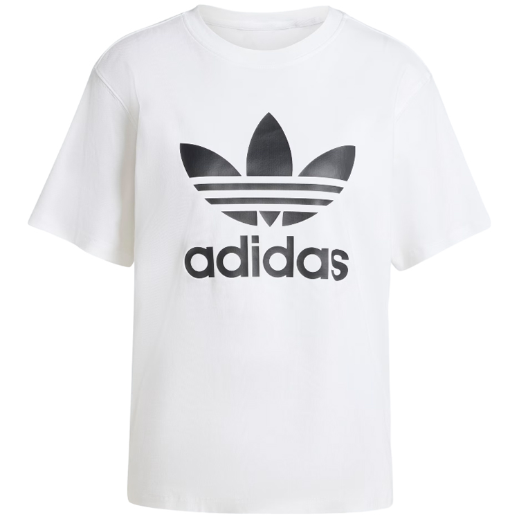 Tricou Adidas TREFOIL TEE XXS Alb Femei photo 3