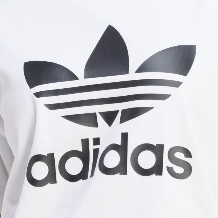 Tricou Adidas TREFOIL TEE XXS Alb Femei photo 6