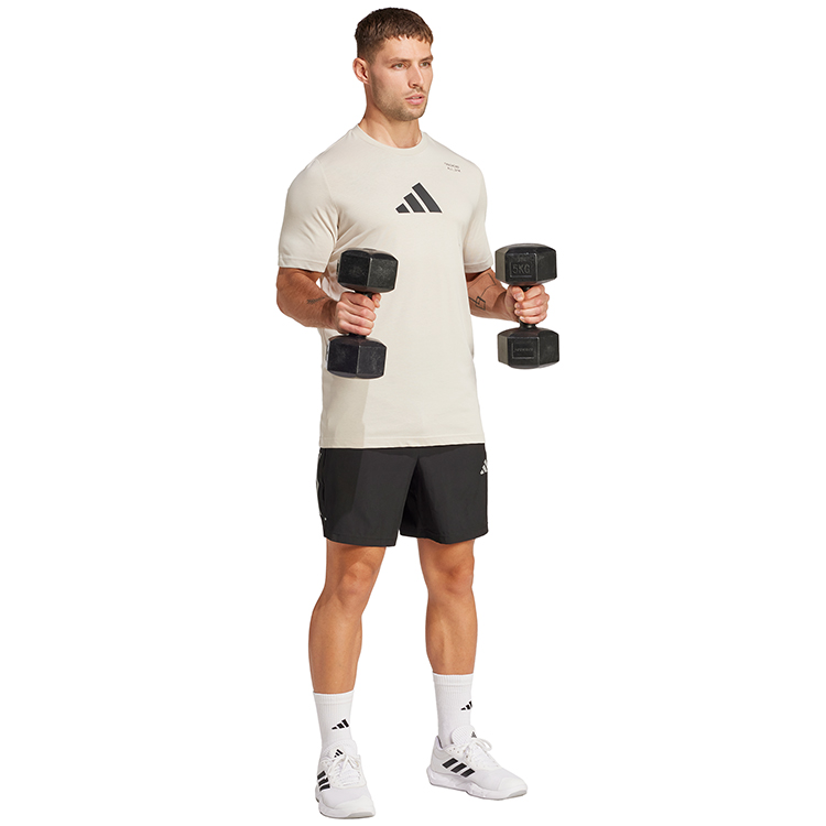 Tricou bărbătesc Adidas M TR CAT G T S Gri photo 4