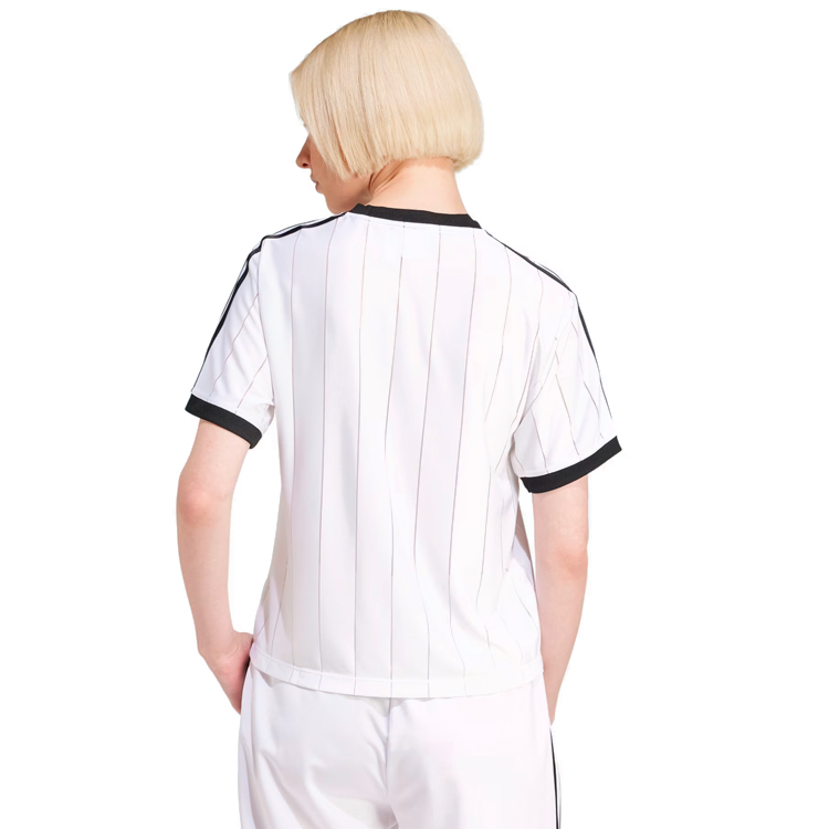 Tricou Adidas 3 S PNST TEE XXS Alb Femei photo 4