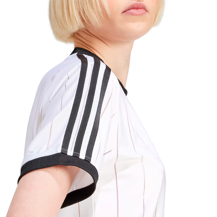 Tricou Adidas 3 S PNST TEE XXS Alb Femei photo 5