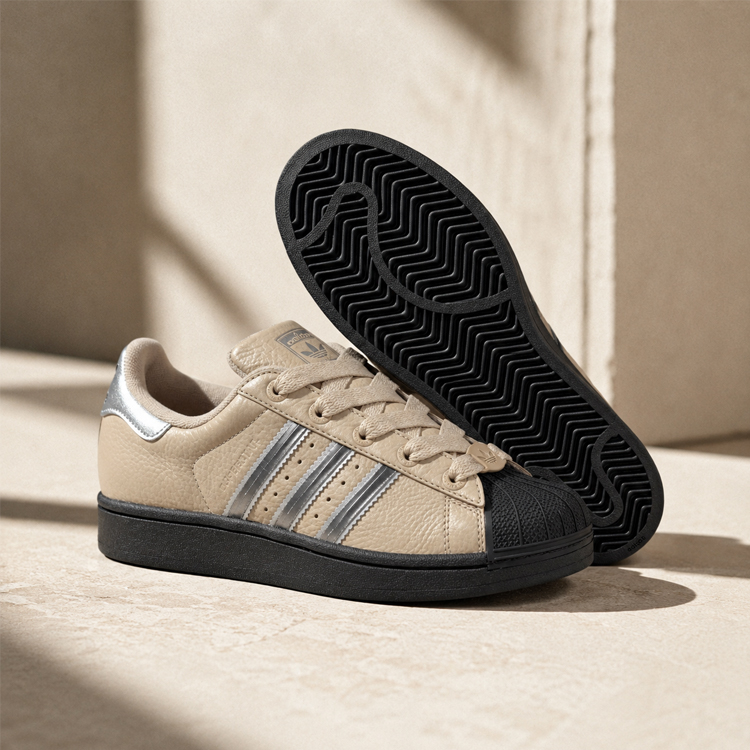 Incaltaminte Sport Adidas SUPERSTAR II W pt Femei / 36 / Bej photo 8