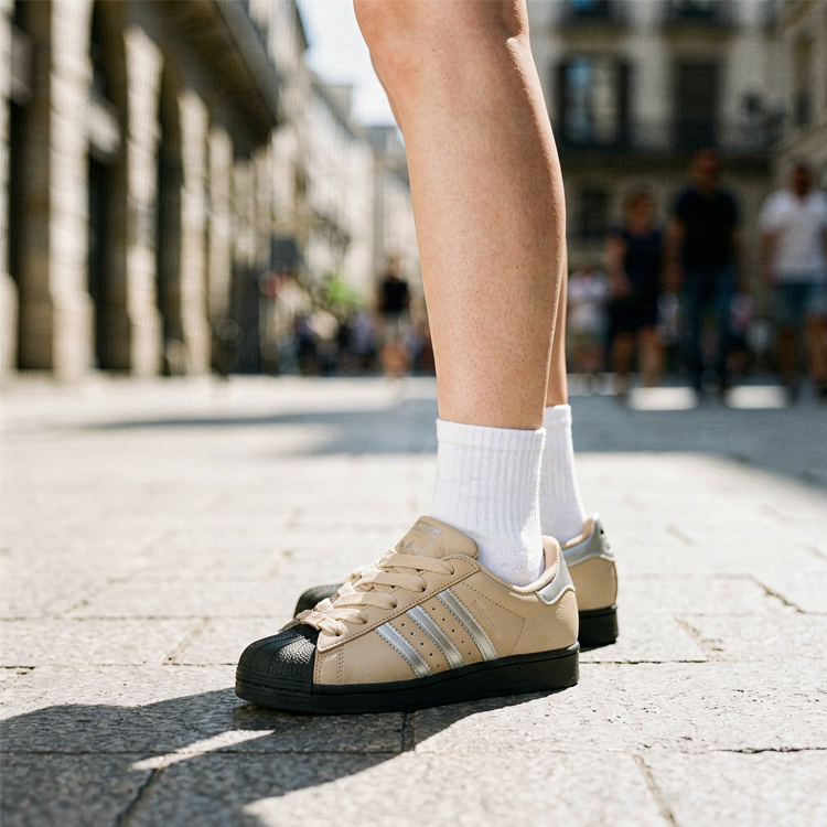 Incaltaminte Sport Adidas SUPERSTAR II W pt Femei / 36 / Bej photo 9