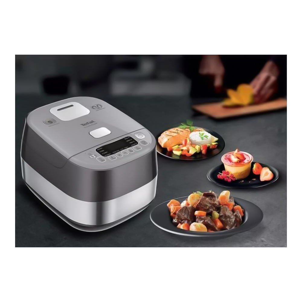Multifierbator Tefal RK802B34 / 5 l si mai mult / 1200 / 41 programe / Argintiu photo 6