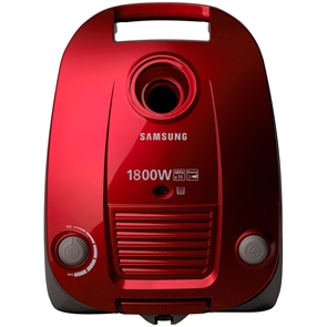 Пылесос с мешком Samsung VCC4181V34 / 1800Вт / Красный photo 1