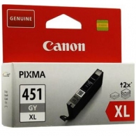 Ink Cartridge Canon CLI-451 XL GY, gray 11ml for iP7240 & MG5440,6340 & iX6840,8740 thumbnav 1