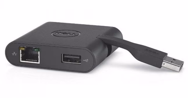 Dell Adapter - USB-C to HDMI/VGA/Ethernet/USB 3.0 DA200