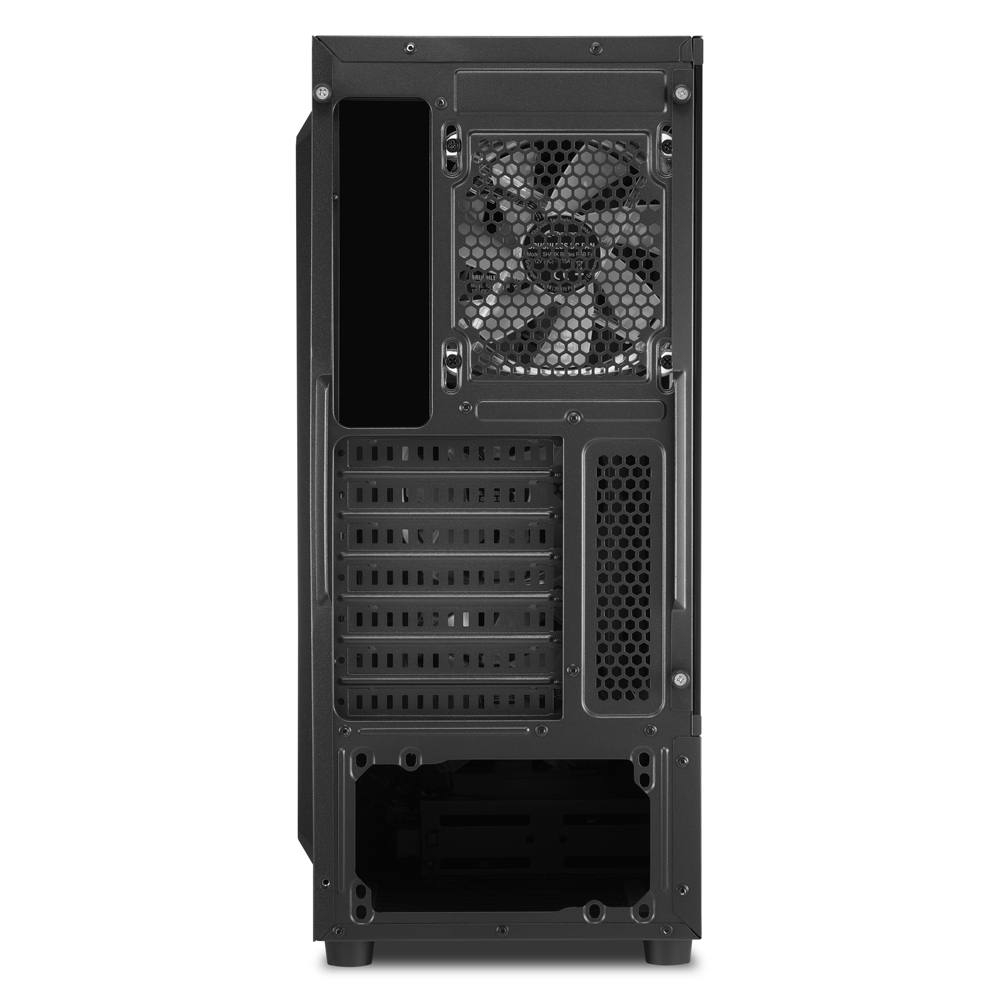 Carcasa Sharkoon TK4 RGB / w/oPSU / Side panel / 4x120mm A-RGB LED / ATX / Black photo 6