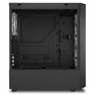 Carcasa Sharkoon TK4 RGB / w/oPSU / Side panel / 4x120mm A-RGB LED / ATX / Black thumbnav 5
