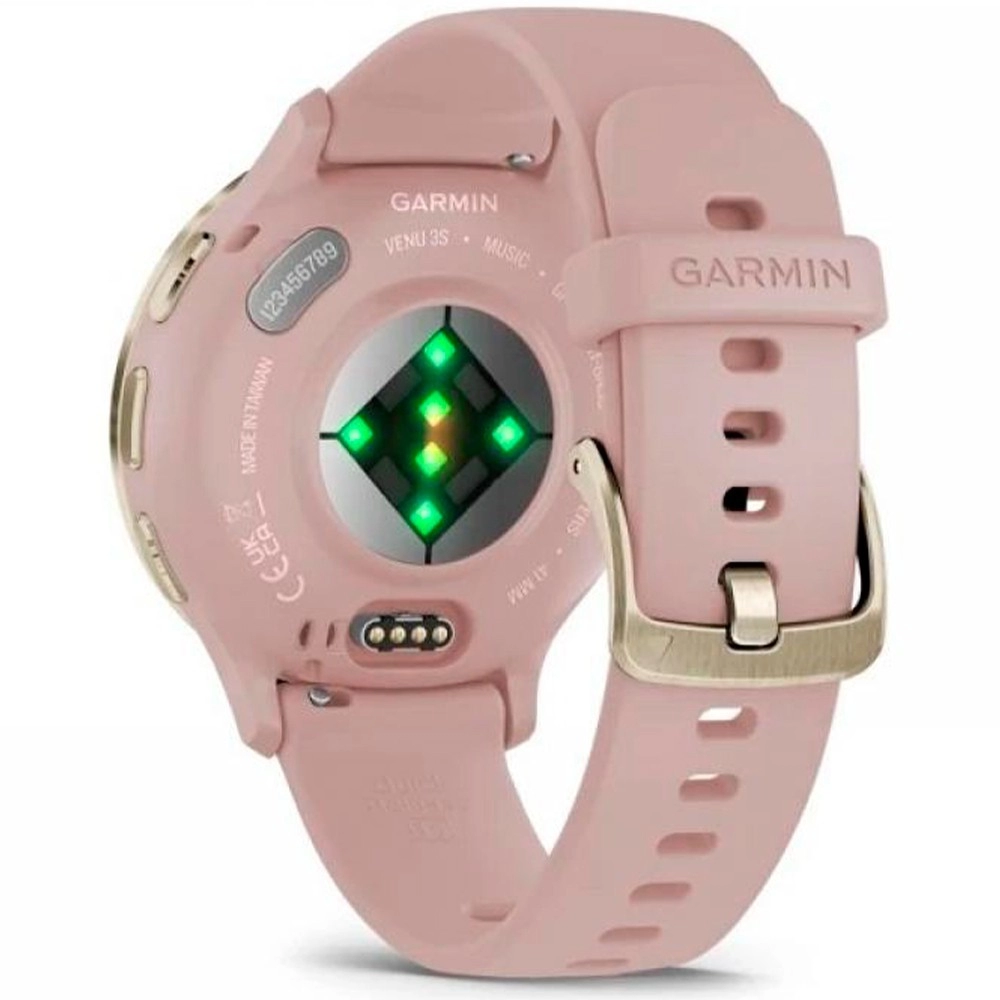 Умные часы Garmin Venu 3S, Pink Dawn / Soft Gold