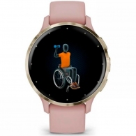 Smart Watche Garmin Venu 3S, Pink Dawn / Soft Gold thumbnav 5