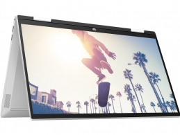 HP Pavilion 15 x360 Natural Silver (15-er1019ci), 15.6" FHD (1920x1080) IPS 250 nits Multitouch (Intel Core i7-1255U 10xCore 3.5-4.7 GHz, 16GB (2x8) DDR4 RAM, 512GB PCIe NVMe SSD, Intel Iris Xe Graphics, WiFi 6/BT5.3, CR, USB-C, HDMI, FPR, Backlit KB, 3ce thumbnav 2