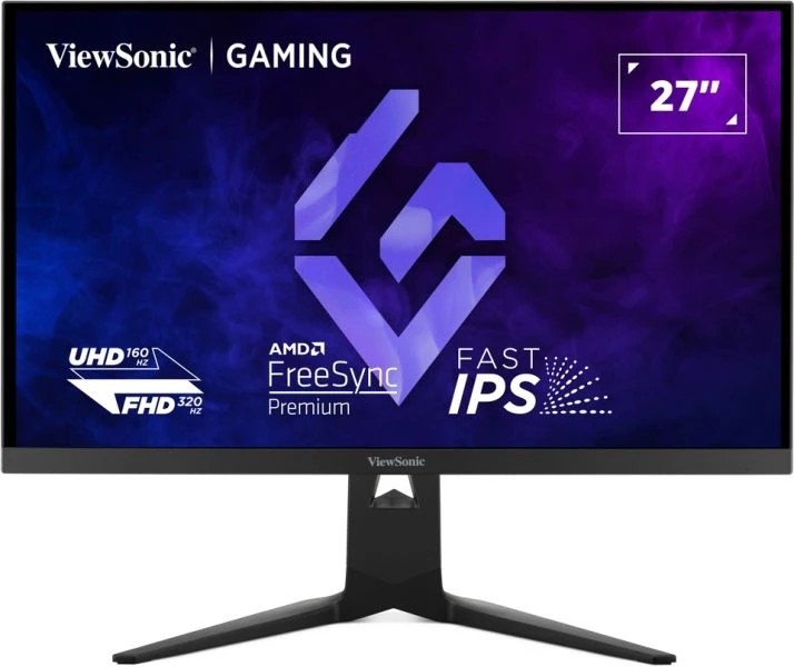 27.0” Monitor Gaming VIEWSONIC XG275D1-4K/ 0.5ms / 4K / 320Hz / Black photo 1