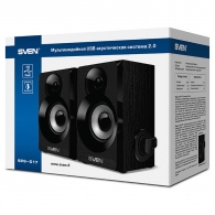 Boxe 2.0 SVEN SPS-517 / 6W RMS / USB power / Black thumbnav 3