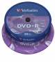 Verbatim DataLifePlus DVD+R AZO 4.7GB 16X MATT SILVER SURFAC - Spindle 25pcs. thumbnav 1