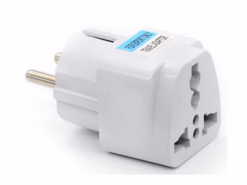 Adaptor Helmet  EU (10A), White