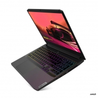 Laptop 15.6" Lenovo IdeaPad Gaming 3 15ACH6 / 144Hz / AMD Ryzen 5 5500H / 16GB / 512GB SSD / RTX2050 / Shadow Black thumbnav 3