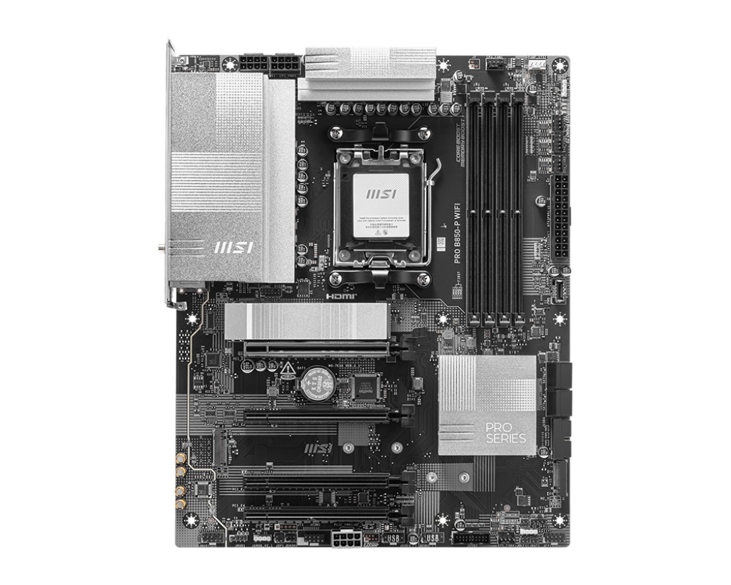 Материнская плата MSI PRO B850-P WIFI / AM5 / B850 / DDR5 / ATX photo 2