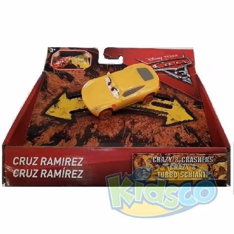 Hot Wheels DYB03 Eroii "Cars 3" Seria "Crazy Race" Ast 