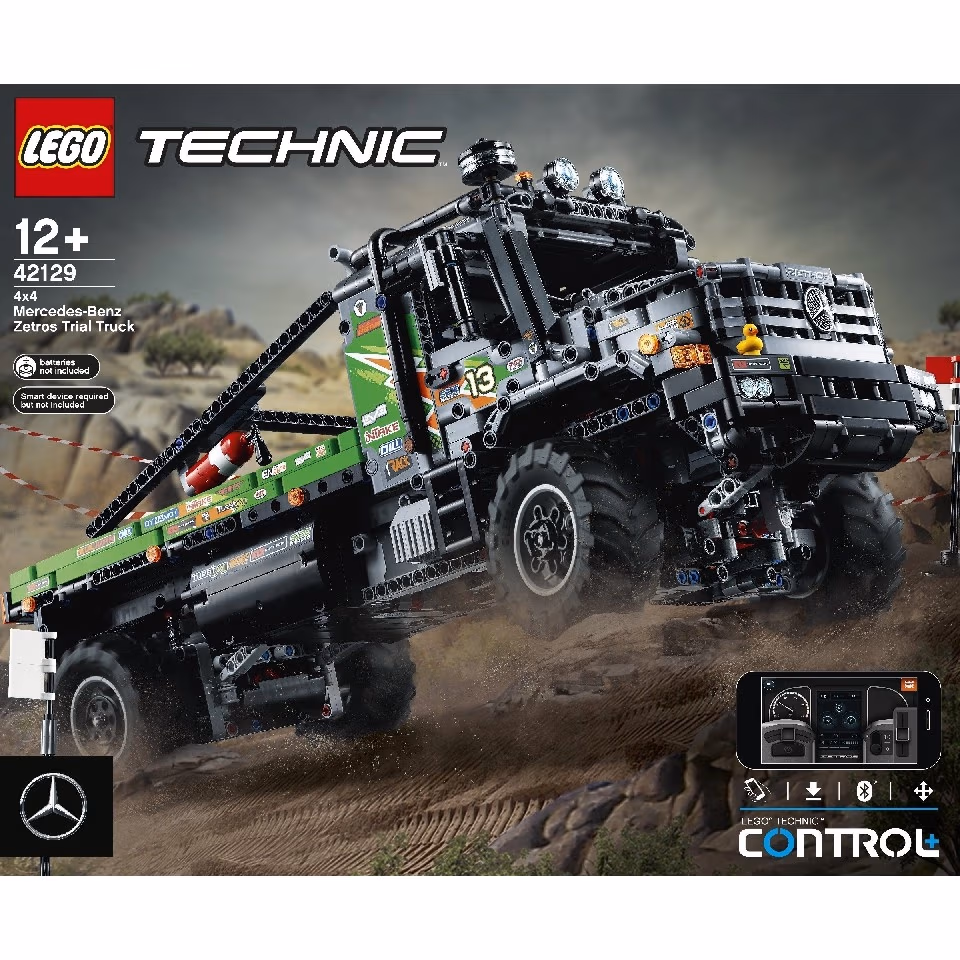 Lego Technic 42129 Mercedes-Benz Zetros Trial Truck