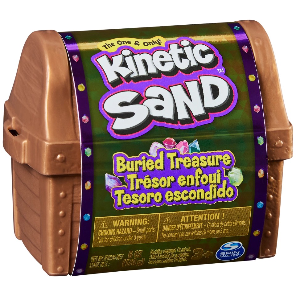 Spin Master 6064300 Nisip Kinetic - Cufarul cu comori asort. photo 1
