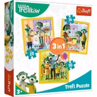 Trefl Puzzles 34850 3in1 It's fun together