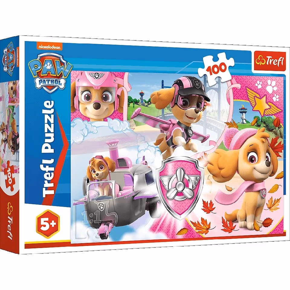 Trefl 16368 Puzzles 100 Skye Paw Patrol 