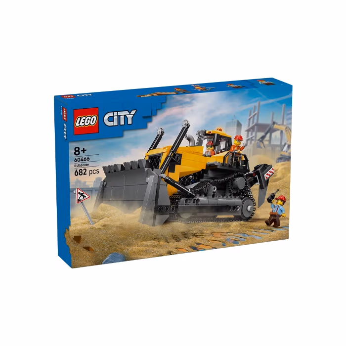 Lego City Yellow Bulldozer 60466