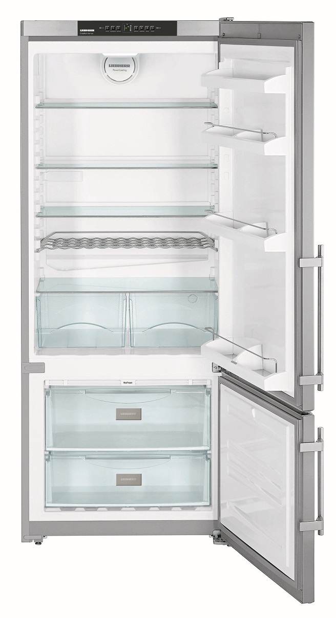 cu doua usi  / 420 l / 186 cm / A++ / Inox photo 1