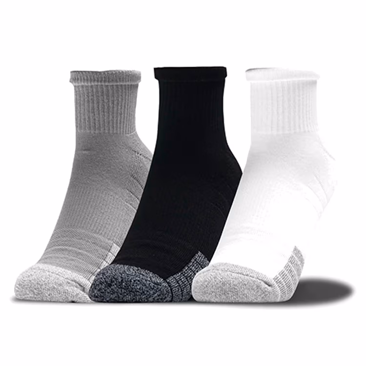 Sosete Under Armour UA U HEATGEAR QUARTER 3PK