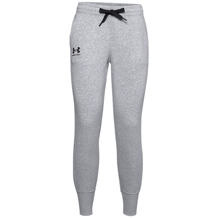 Pantaloni Under Armour Rival Fleece Joggers L Gri Femei photo 2