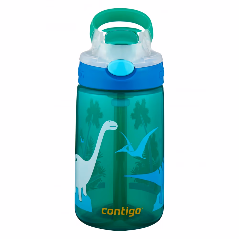 Бутылка Contigo Sticla Gizmo Jungle Green Dino 420 ml