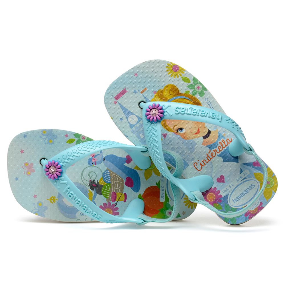 Slapi Havaianas DISNEY PRINCESS  / 21 cm / Multicolor photo 3