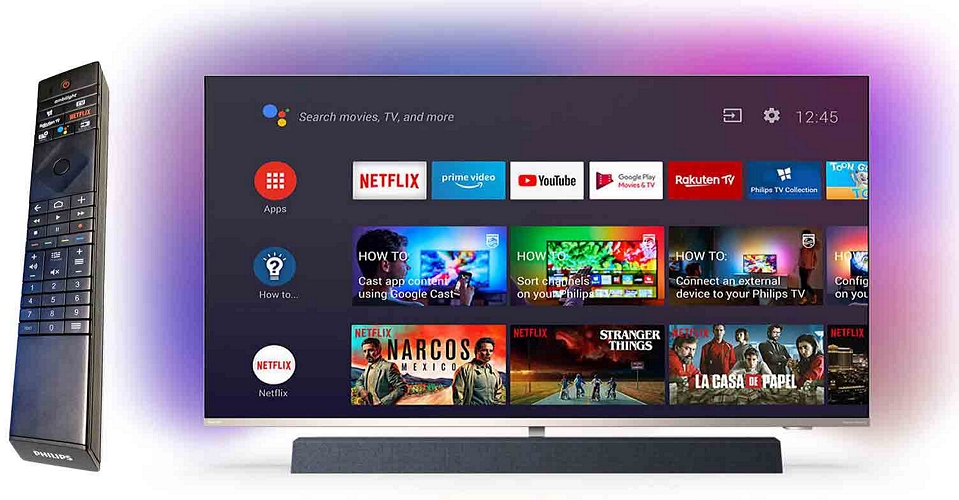 Televizor Philips 55PUS9435 / 55" / LED / UHD 4K photo 2