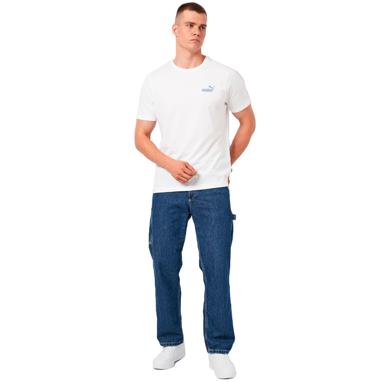 Футболка мужская Puma ESS Small Logo Tee M Белый photo 2