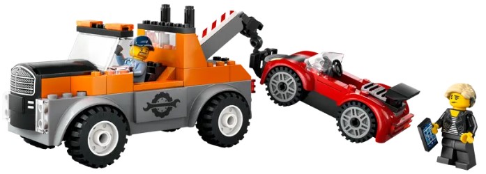 Конструктор Lego City Tow Truck and Sports Car Repair 60435  от 4+ лет photo 2