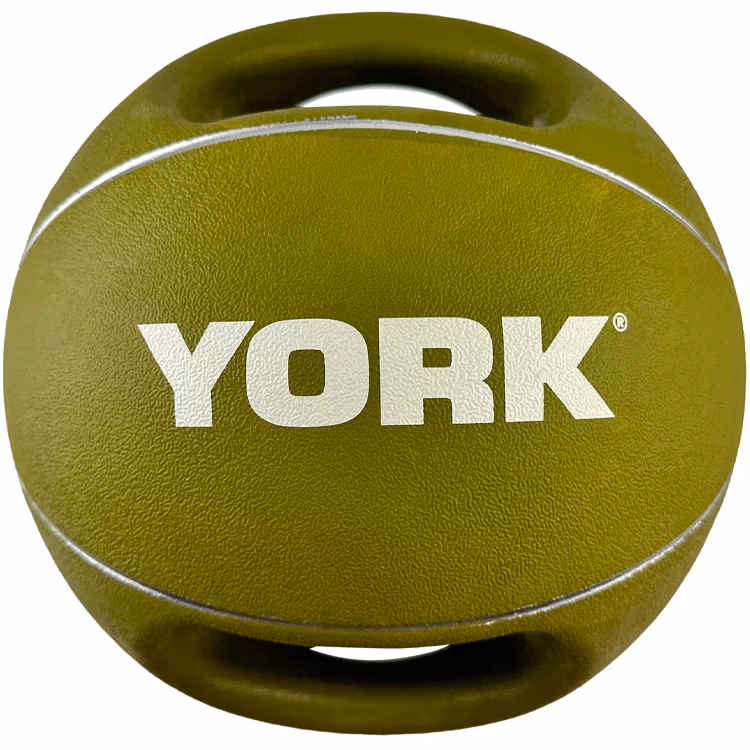 Медицинский мяч 9 кг YORK Medicine Ball with Handles
