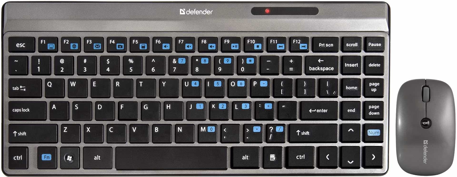 Tastatura + mouse fara fir Defender Sorbonne C-835  
