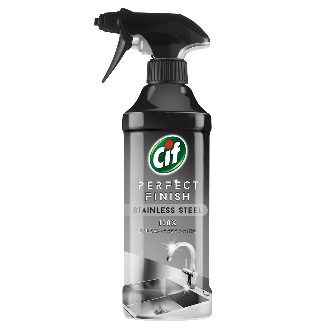 Средство по уходу за поверхностями из нержавеющей стали Cif Cif Inox 435ml photo 1 Средство по уходу за поверхностями из нержавеющей стали Cif Cif Inox 435ml photo 1